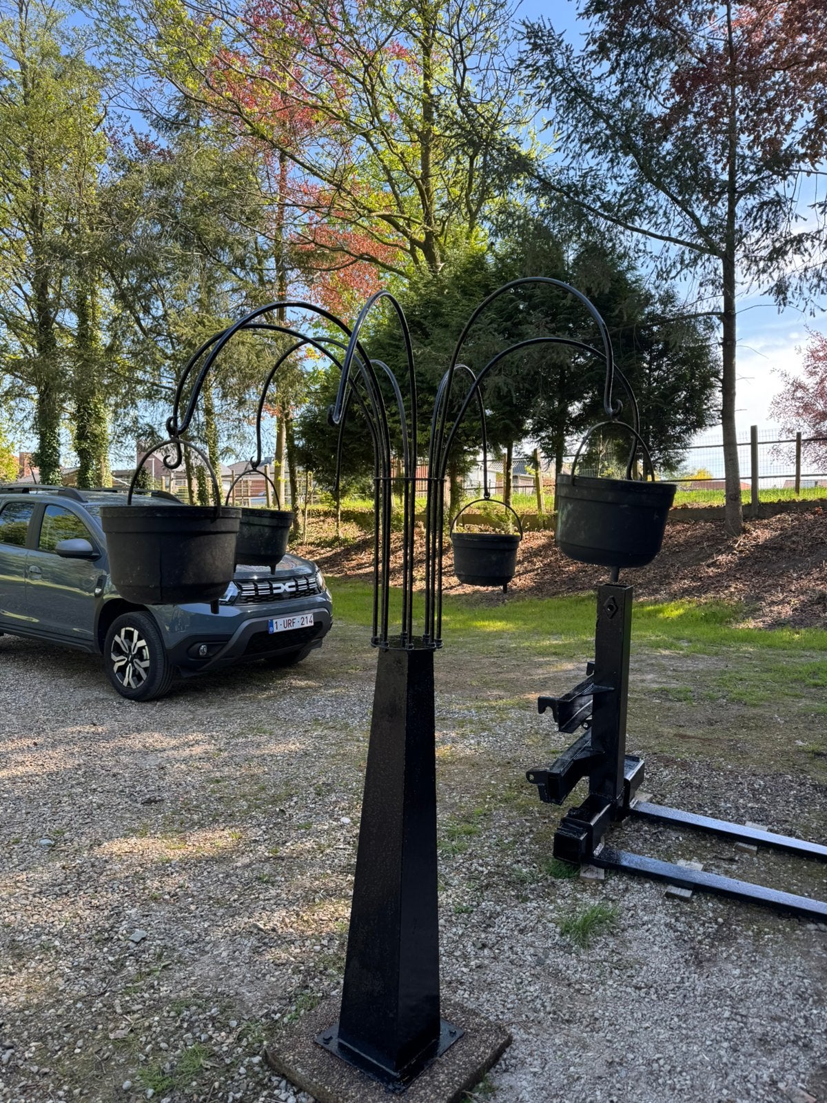 Bloemenstaander, Ophalen, Zo goed als nieuw
