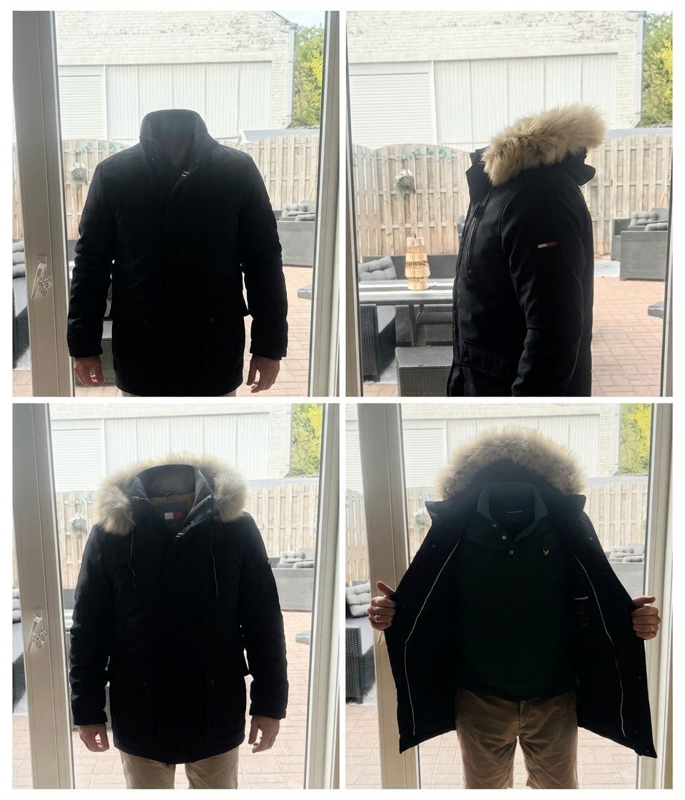 Hilfiger winterjas, Ophalen, Zo goed als nieuw, Maat 52/54 (L)