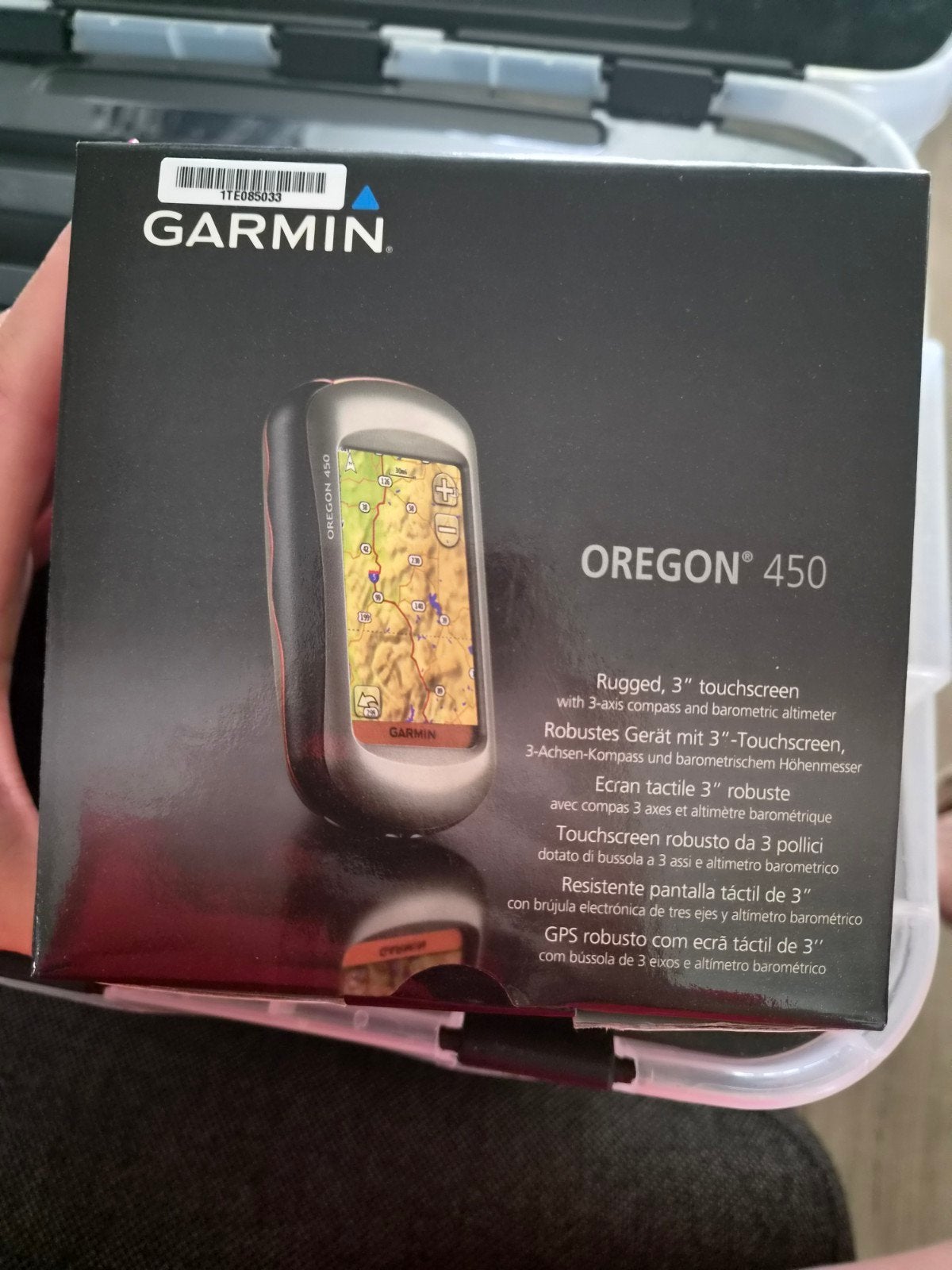 Wandel GPS Garmin - oregon 450, Ophalen