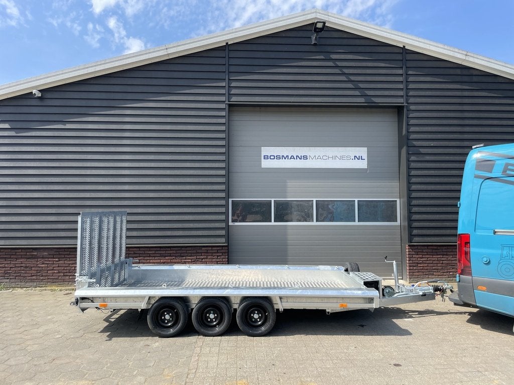 Vlemmix 3.5 T 3 asser machinetransporter NIEUW met DIKKE opt, Auto diversen, Aanhangers en Bagagewagens, Nieuw
