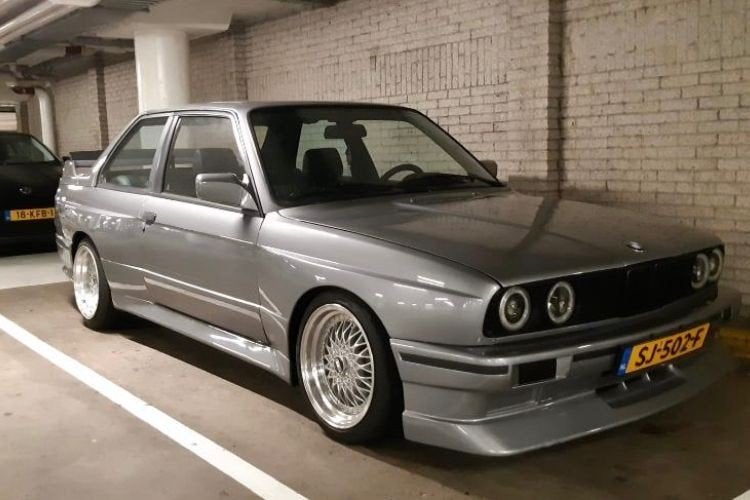 Bmw e30 breedset 16 inch velgen BBS look, Ophalen, BMW