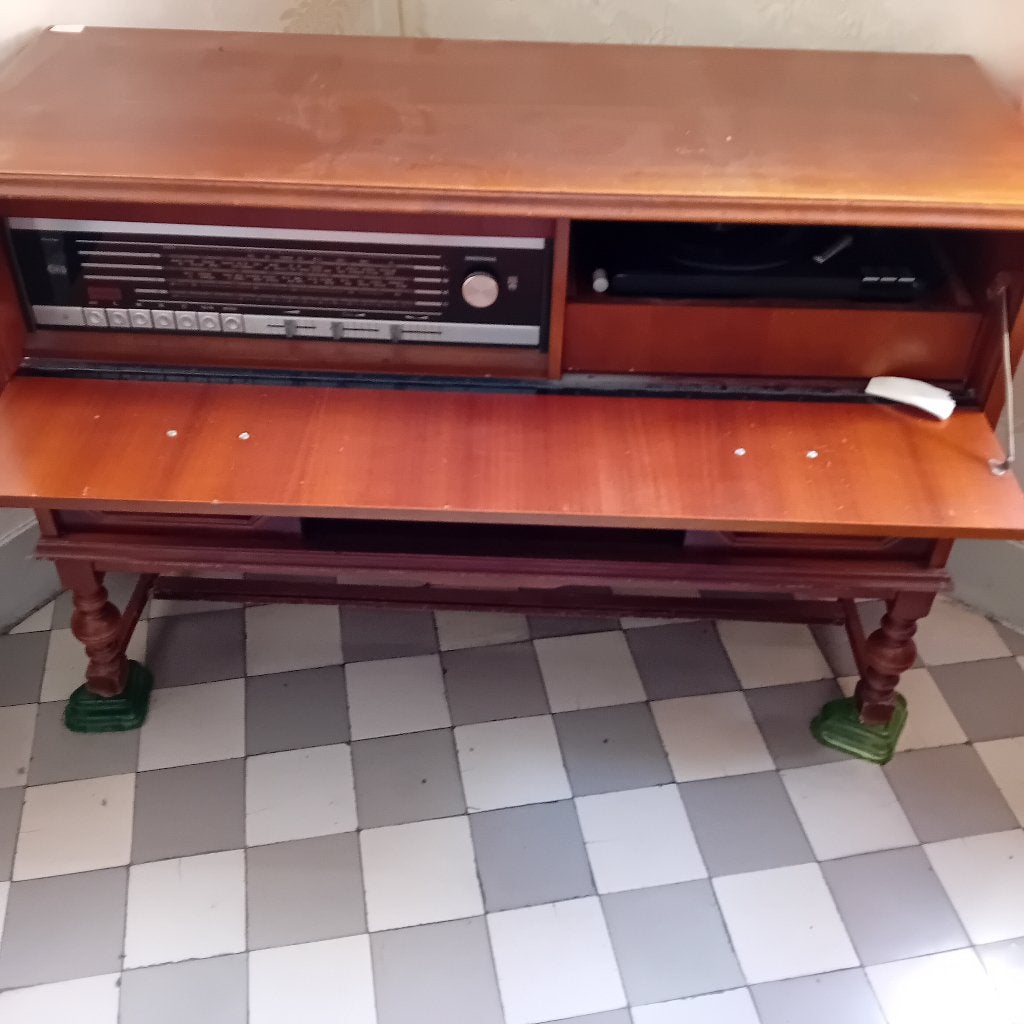 ancien meuble radio et tourne-disque, Enlèvement