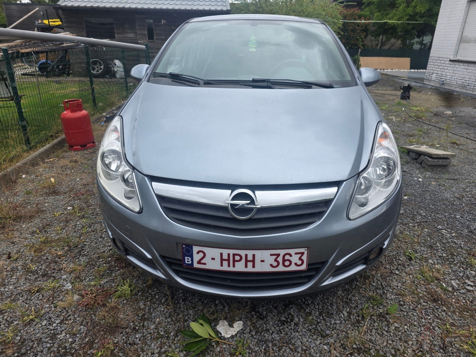 Opel Corsa 1.2/ 2007, Auto's, Stof, 82 kW, Blauw, Overige kleuren