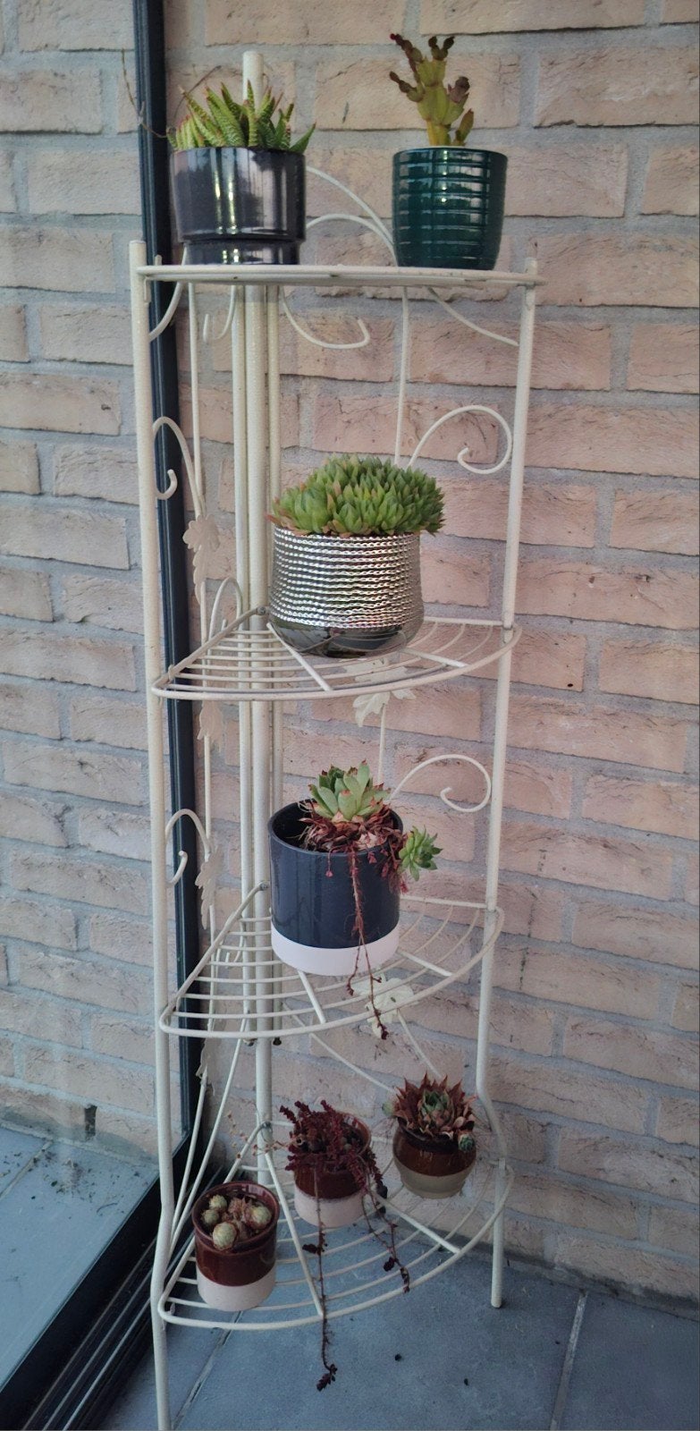 Étagère à plantes angulaire, Enlèvement