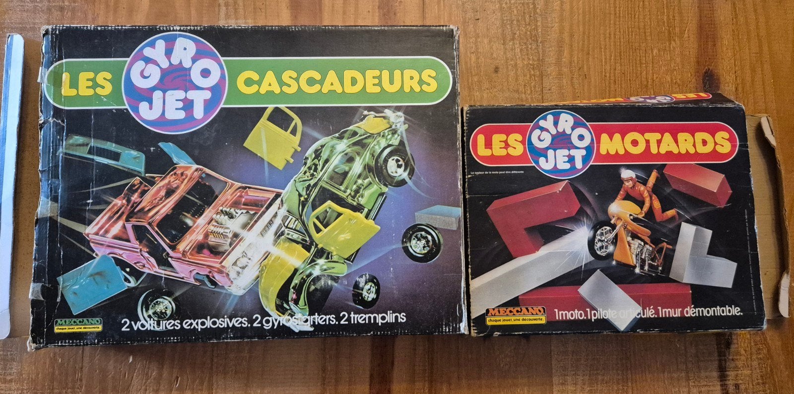 Meccano Gyro Jets vintage collectie uit de jaren 70, Verzamelen, Speelgoed, Gebruikt, Ophalen of Verzenden