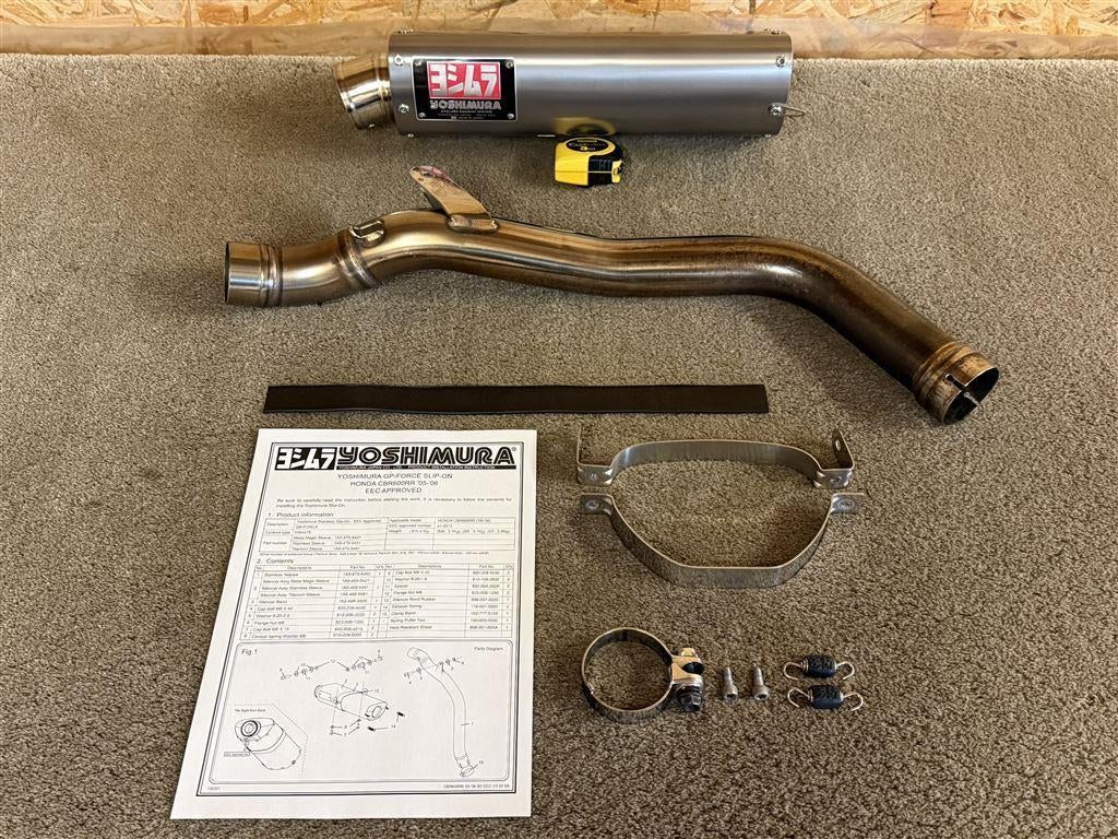 Yoshimura GP Force uitlaat demper Honda CBR600RR 05-06 PC37, Motoren, Verzenden, Gebruikt