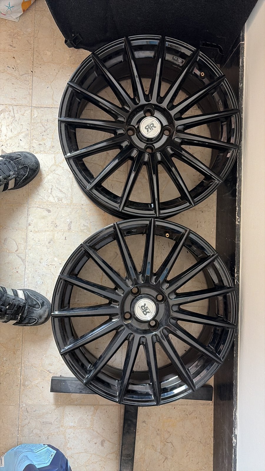 Monza rr velgenset 100x4, Auto-onderdelen, Banden en Velgen, Ophalen, Velg(en), Nieuw, 17 inch