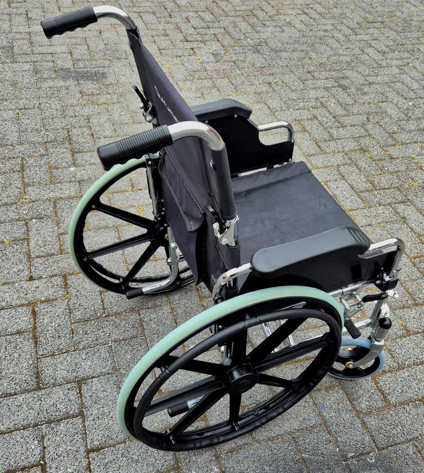 Fauteuil roulant, Enlèvement, Pliant, Comme neuf, Fauteuil roulant à pousser