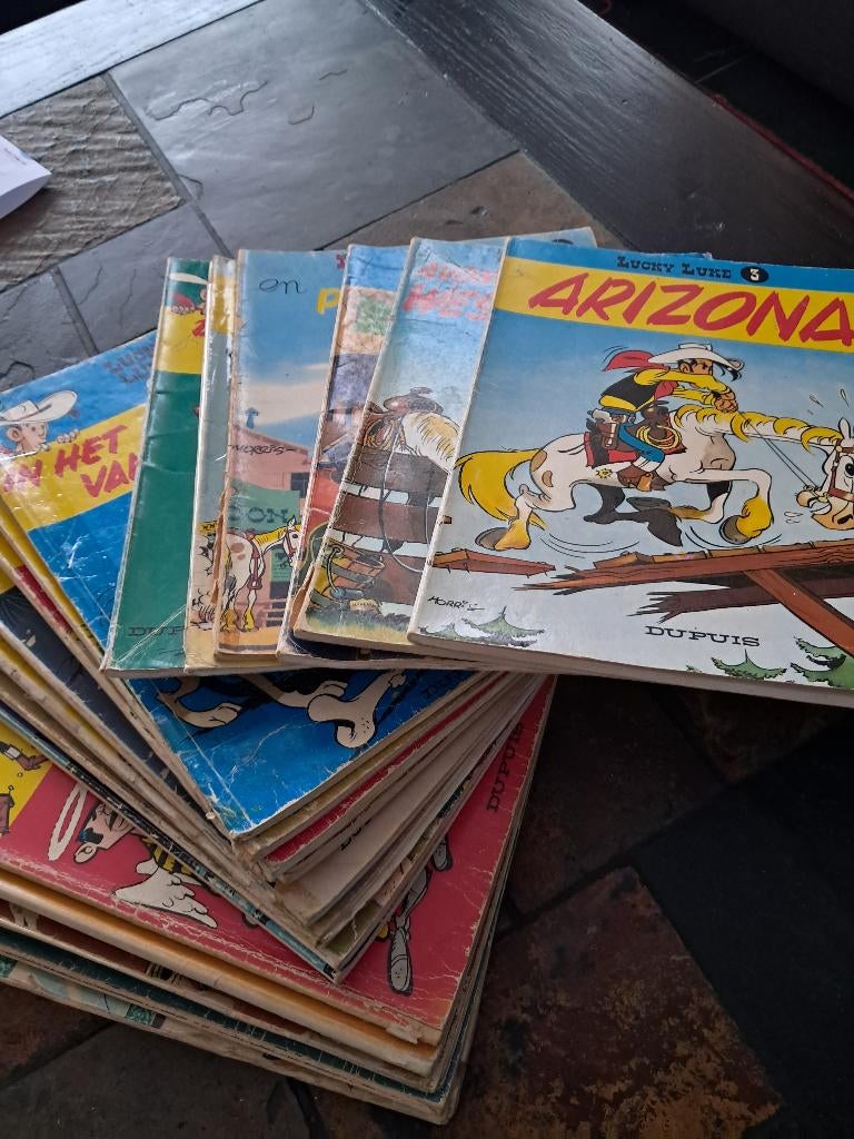 Stripverhalen Lucky Luke uitgeverij Dupuis, Ophalen, Gelezen