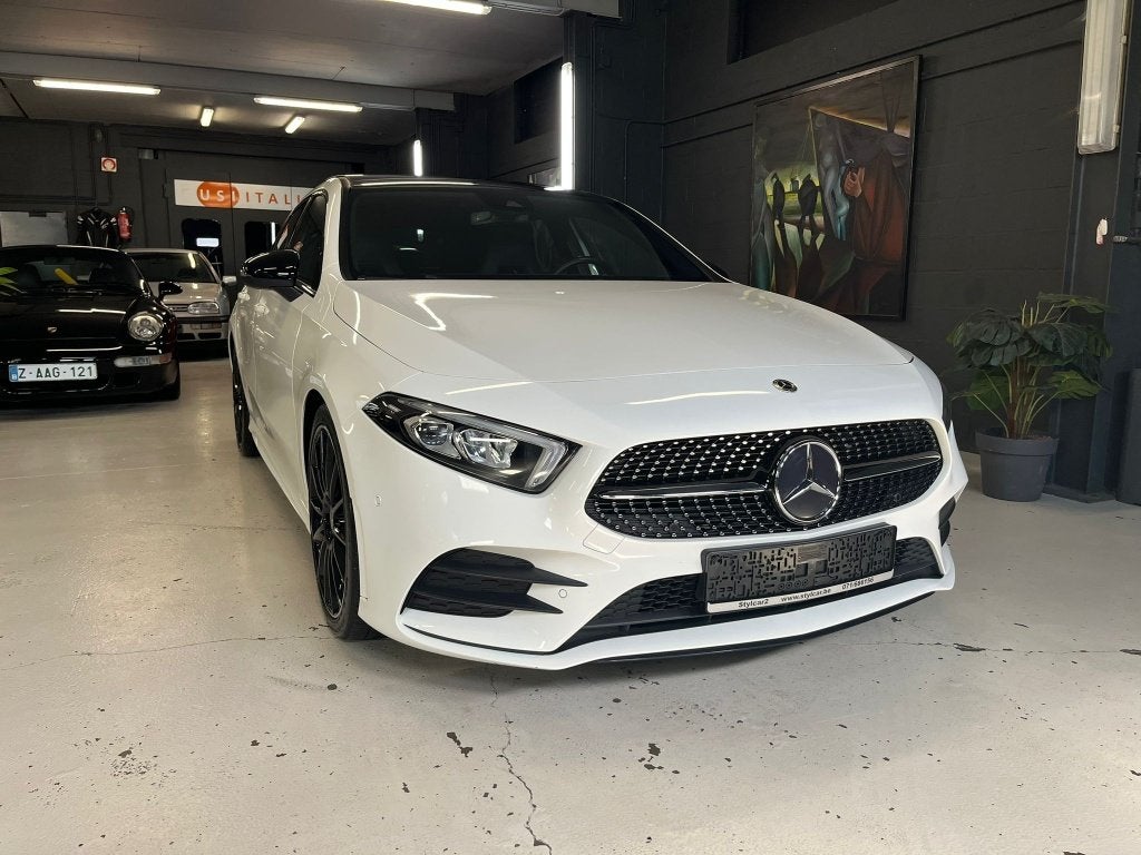 MERCEDES CLASSE A 200 **AMG** BOITE AUTO* 12MOIS DE GARANTIE, Classe A, Noir, 5 portes, https://public.car-pass.be/vhr/af5ef354-e465-4be6-b251-ec679eee07ec