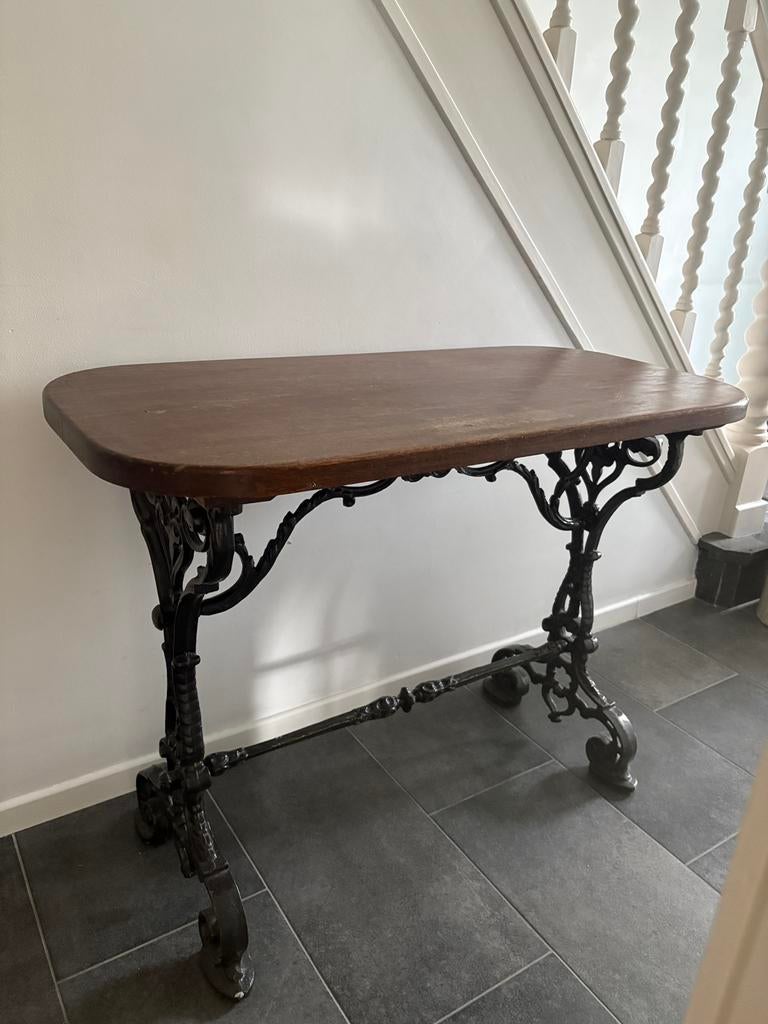 Eiken bijzettafel, Antiek en Kunst, Ophalen