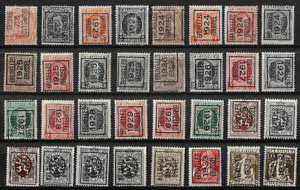 Belgique OPC Période de pré-estampage 1922-1933, Timbres & Monnaies, Timbres | Europe | Belgique, Enlèvement ou Envoi, Non oblitéré