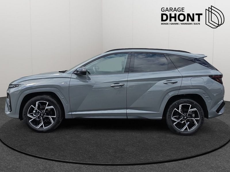 Hyundai Tucson N Line - 1.6 FHEV - Automaat - 240PK, Auto's, 240 pk, 4 cilinders, Leder en Stof, Bedrijf