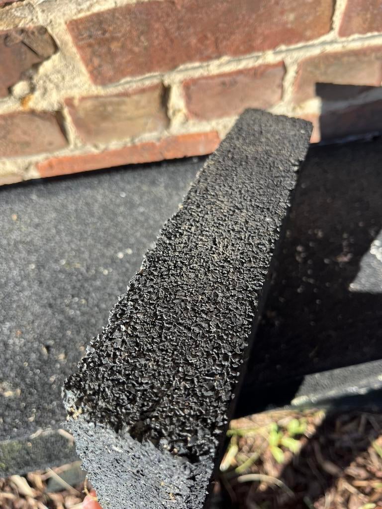 Afboording zandbak in rubber, Ophalen, Gebruikt, Overige typen, Aanbouwonderdeel