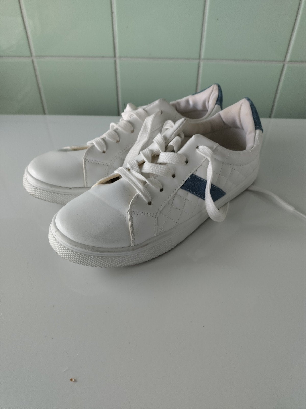 Sneakers maat 38 AFHALING LEES BESCHRIJVING, Ophalen, Wit, Overige merken, Sneakers