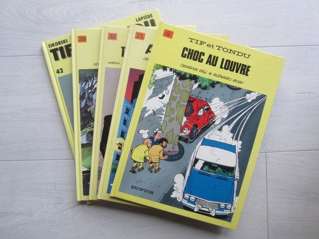 Tif et Tondu - cartonnées - 5,00Eur / pièce, Plusieurs BD, Enlèvement ou Envoi, Comme neuf, Will.