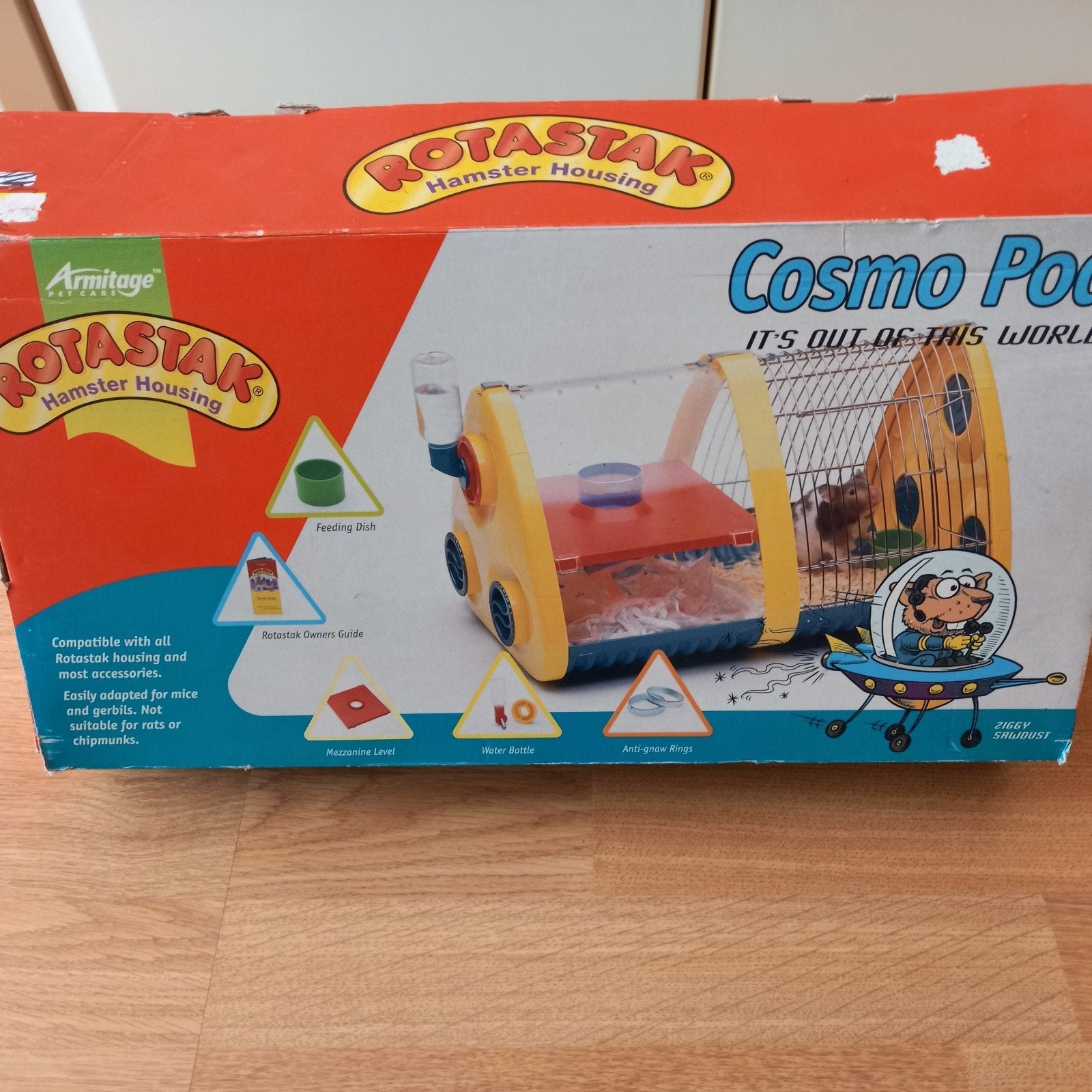 HAMSTERHUISJE ROTASTAK, Ophalen of Verzenden