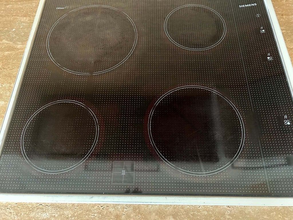 Table de cuisson vitrocéramique Siemens, Electroménager, 4 zones de cuisson, Enlèvement, Utilisé, Encastré