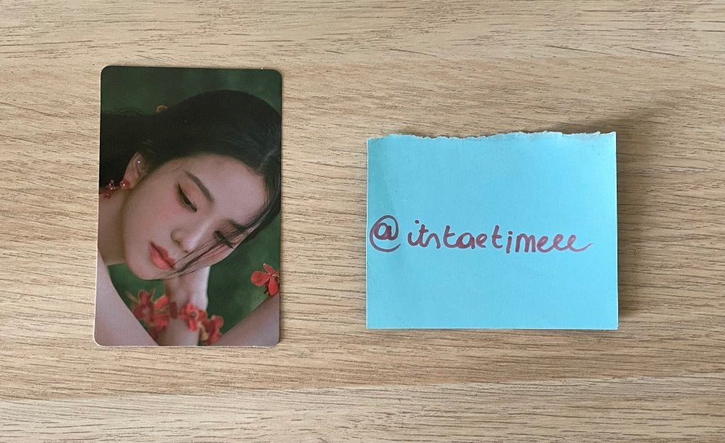 Jisoo (Blackpink) ME Photocard, Envoi, Neuf, Autres types