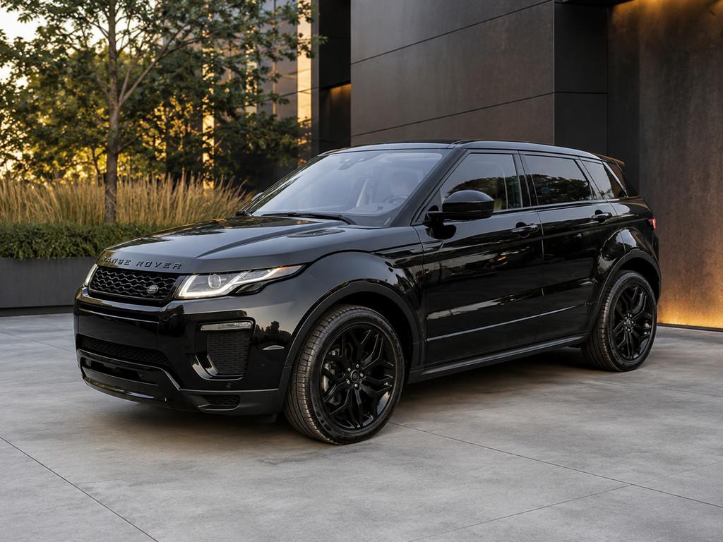 Land Rover Range Rover Evoque Dynamic HSE (bj 2017), Auto's, Automaat, Gebruikt, Zwart, Leder