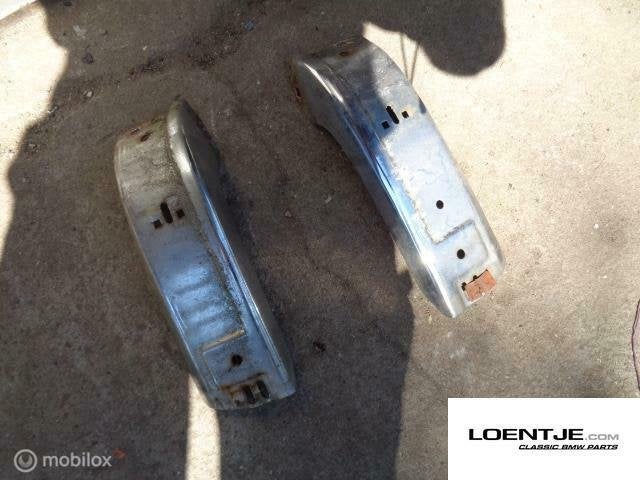 chromen bumperhoek BMW e30 links rechts 325i 320i 318i etc, Utilisé, BMW, Enlèvement ou Envoi, Pare-chocs