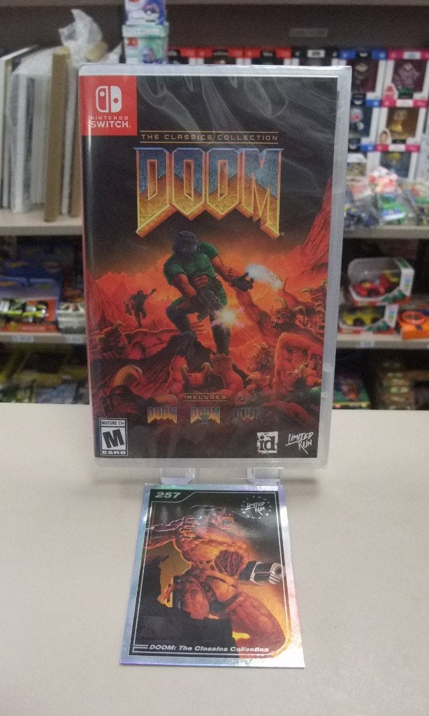 doom sealed usa swtich, Vanaf 18 jaar, Shooter, 1 speler, Nieuw