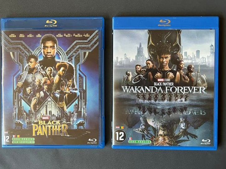2 Bluray Black Panter & Wakanda Forever, Verzenden, Zo goed als nieuw, Blu-ray, Science Fiction en Fantasy