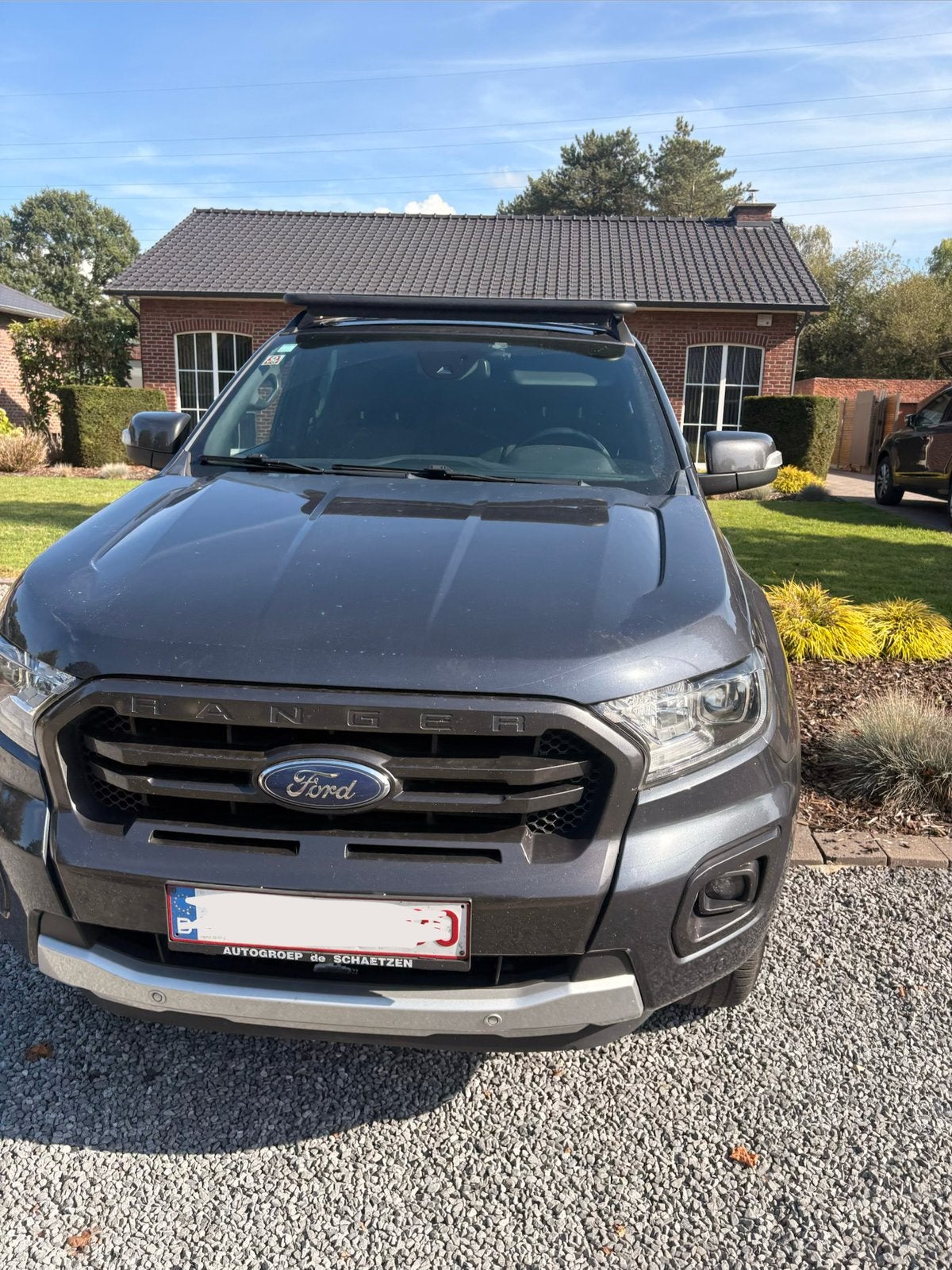 Ford Ranger 2l bi turbo, Autos, Cuir, Argent ou Gris, Carnet d'entretien, Noir