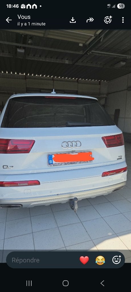 Audi Q7 3.0 v6 tdi, Autos, Cuir et Alcantara, Achat, 7 places, Noir