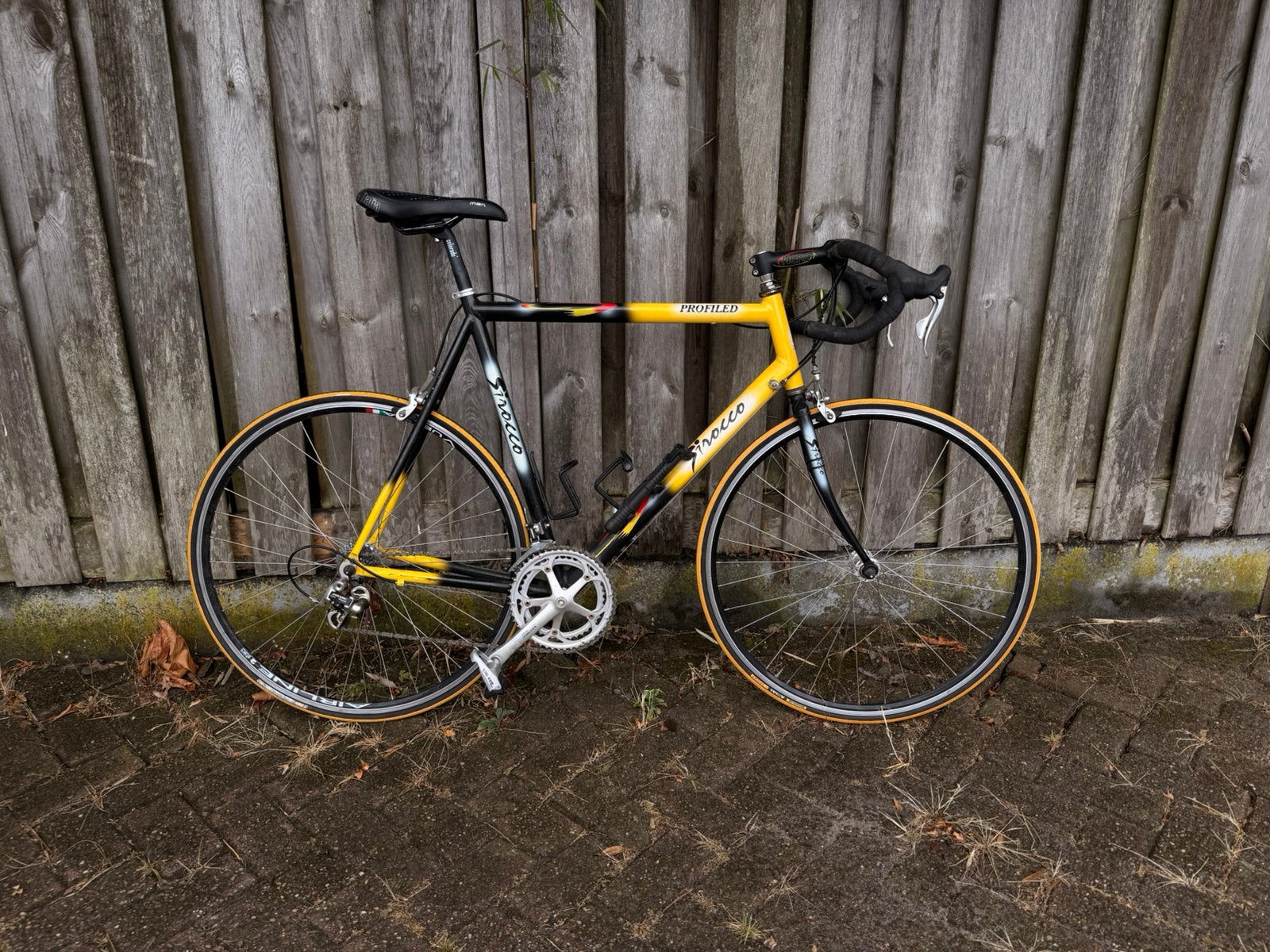 Vintage Sirocco Profiled Wielren fiets, koers fiets, Race., Vélos & Vélomoteurs, Frein sur jante, Aluminium, 57 à 61 cm, Enlèvement