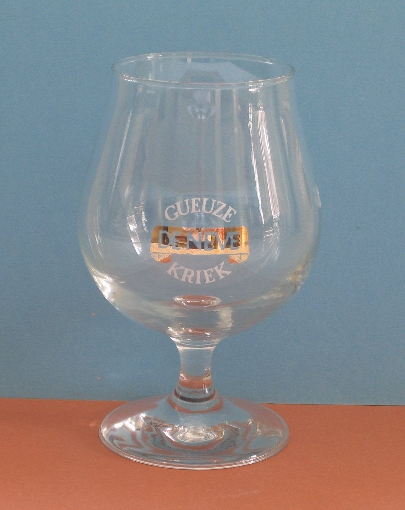 VERRE À BIÈRE GUEUZE DE NEVE 647, Enlèvement, Utilisé, Verre ou Verres, Autres marques