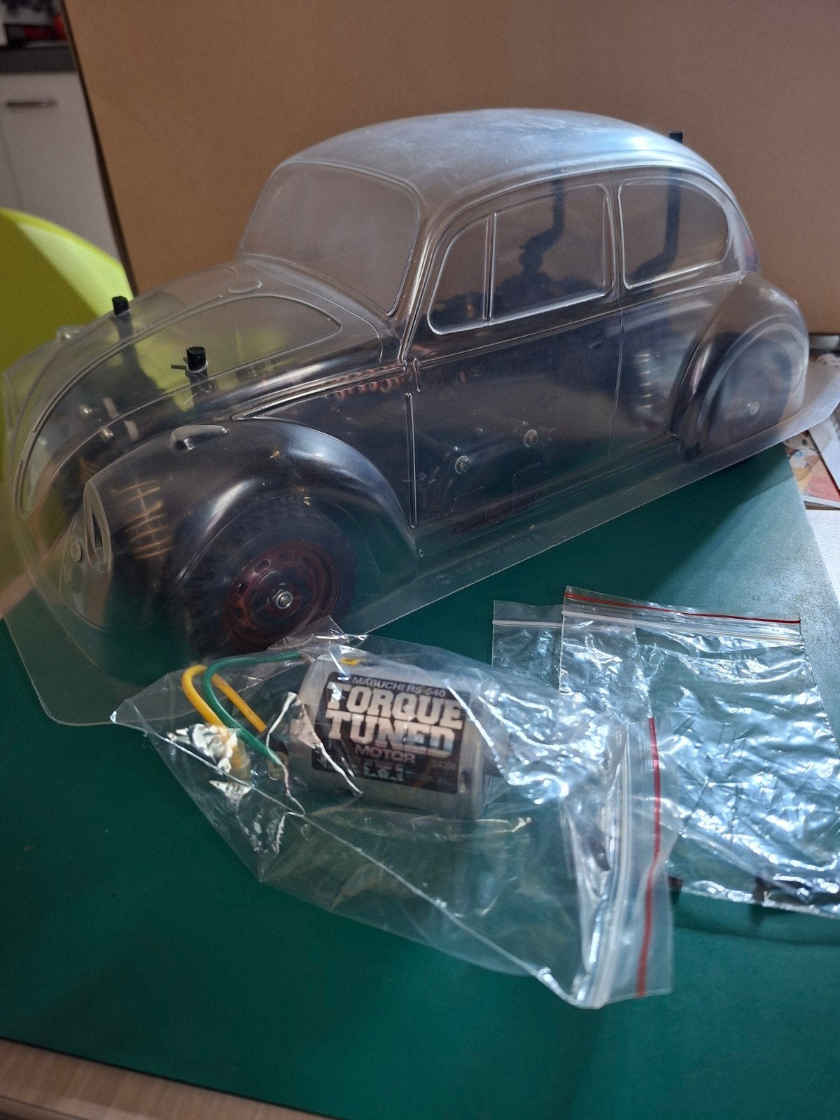 Tamiya M05L Vw Beetle, entièrement montée, Échelle 1:10, Enlèvement ou Envoi, Électro, Comme neuf