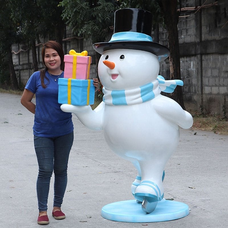 Bonhomme de neige 111 x 81 x 172 cm