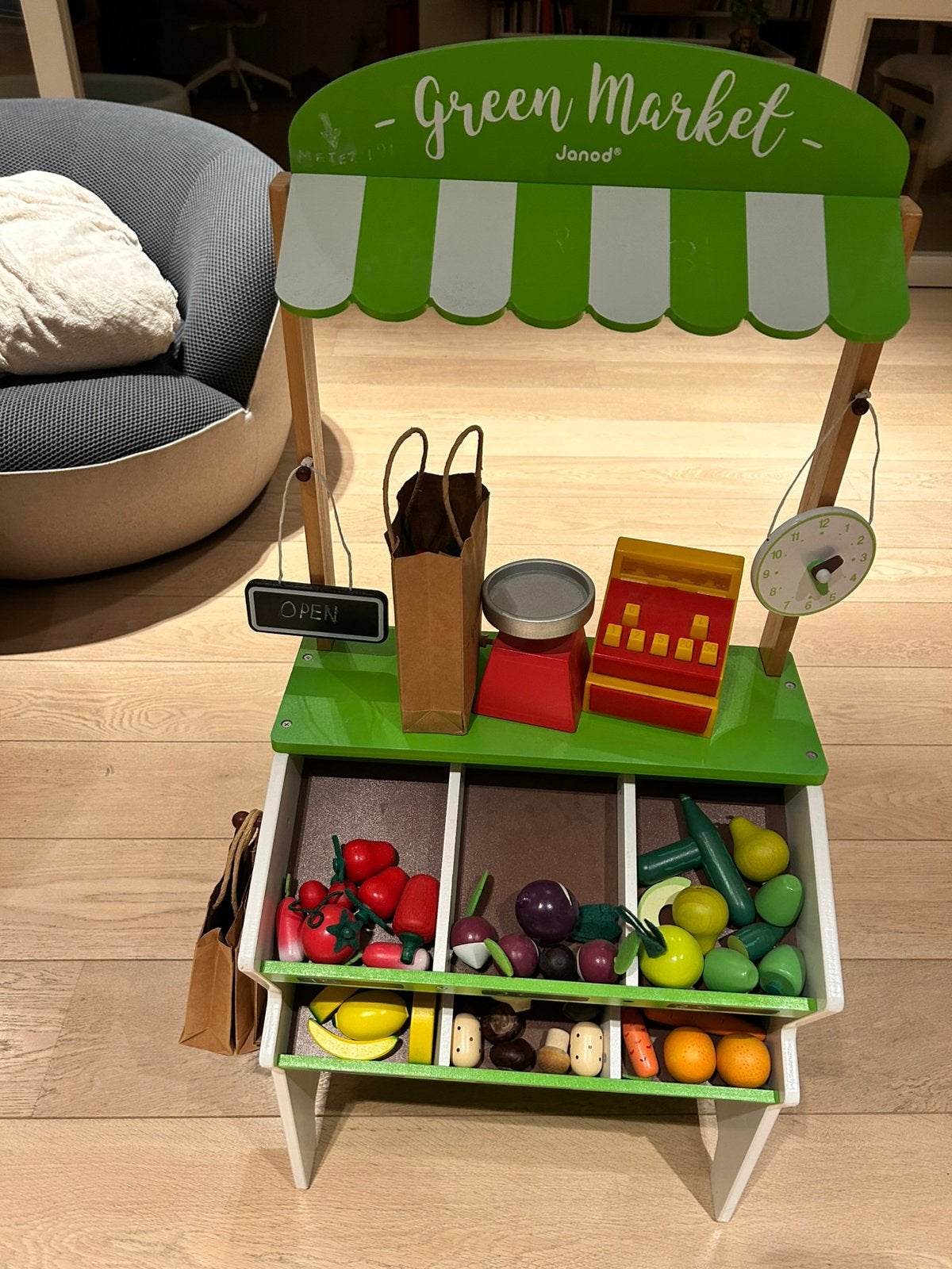Magasin de fruits et légumes pour enfants en excellent état, Enlèvement, Comme neuf