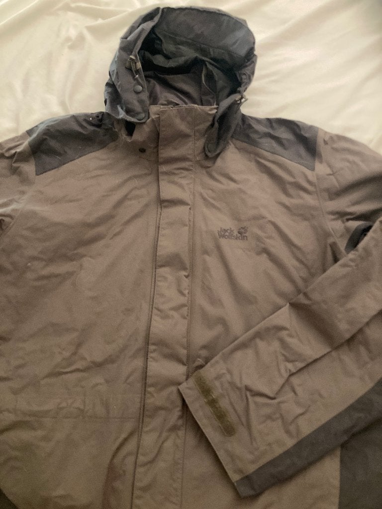 Jack wolfskin jas, Ophalen, Maat 56/58 (XL)