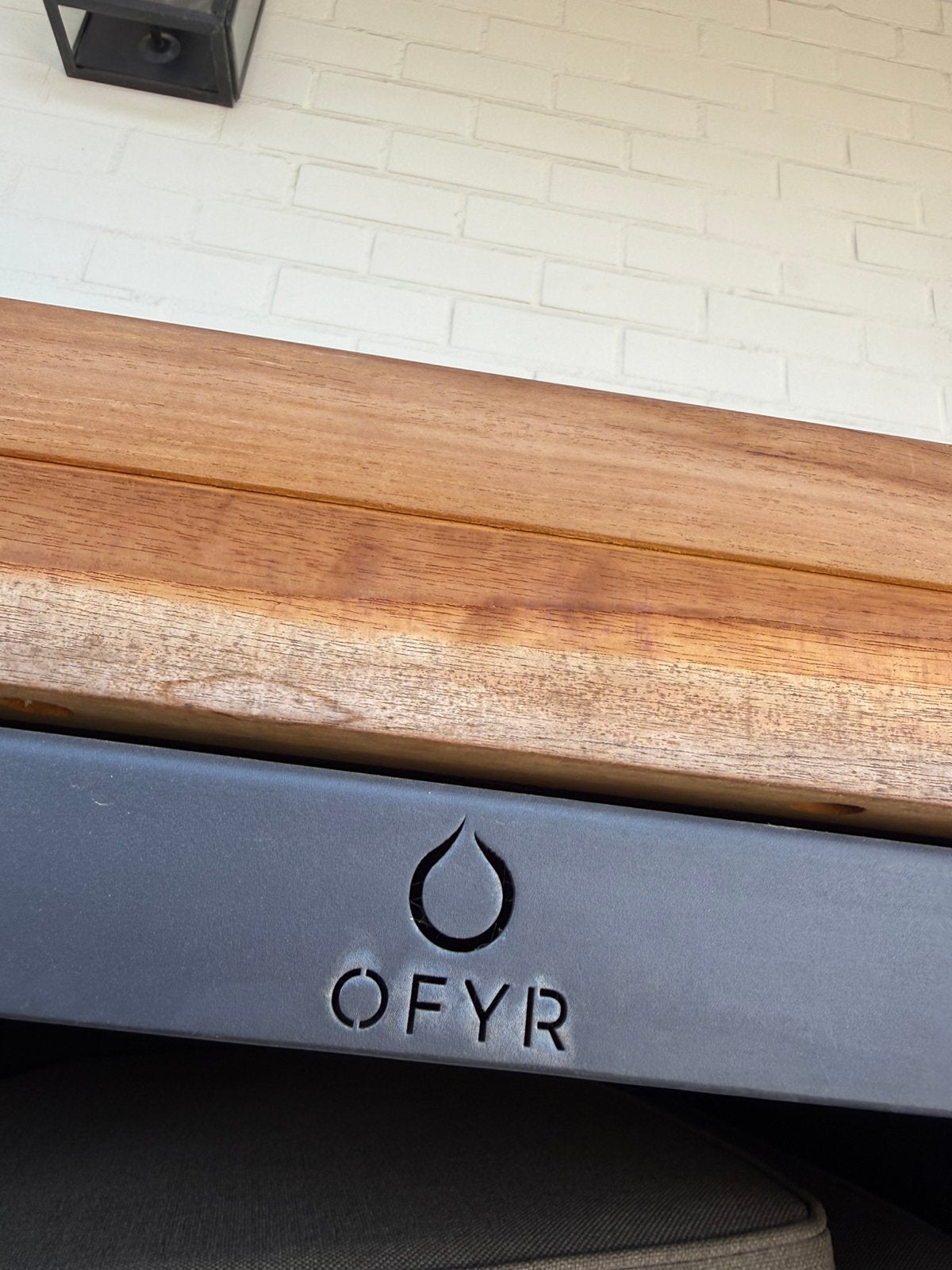 Mobiele Ofyr BBQ tafel, Ophalen, Zo goed als nieuw