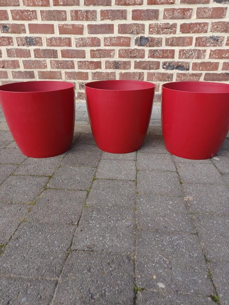 Bloembakken hard plastiek, Tuin en Terras, Ophalen