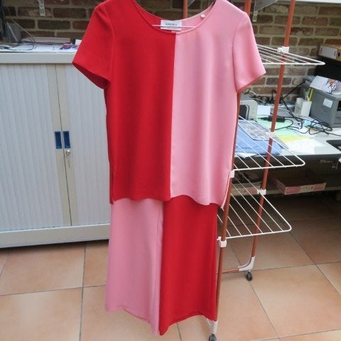2-delig set nieuw rood roze Georges Rech Paris mt 36-38, Kleding | Dames, Jasjes, Kostuums en Pakken, Nieuw, Kostuum of Pak, Maat 38/40 (M)