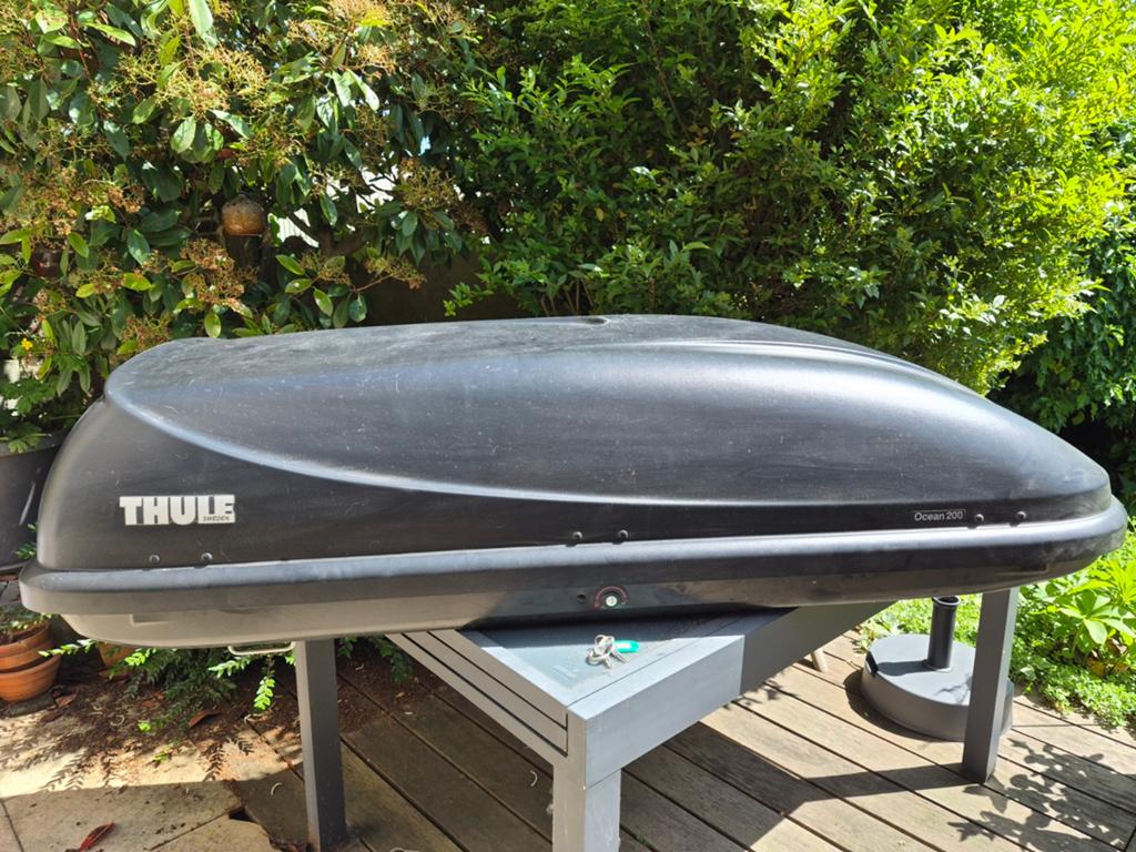 Thule Ocean 200 coffre de toit 450 litres, Enlèvement
