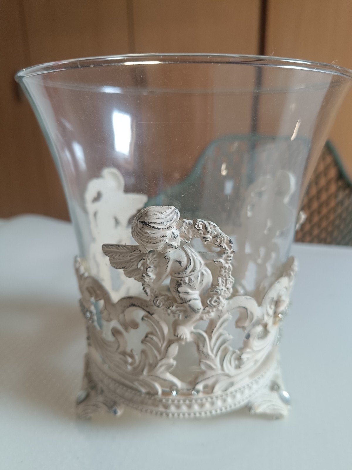 bougeoir, Verre, Enlèvement, Utilisé, Photophore