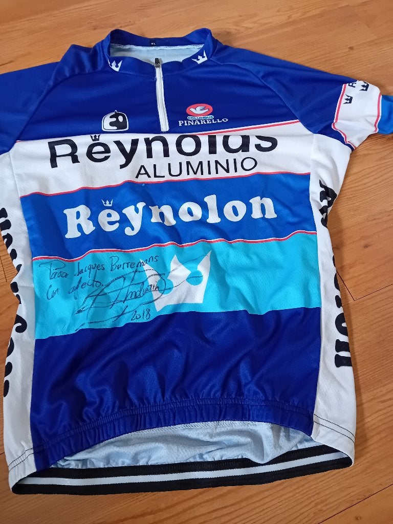 wielershirt Reynolds (Miguel Indurain), Ophalen of Verzenden, Zo goed als nieuw
