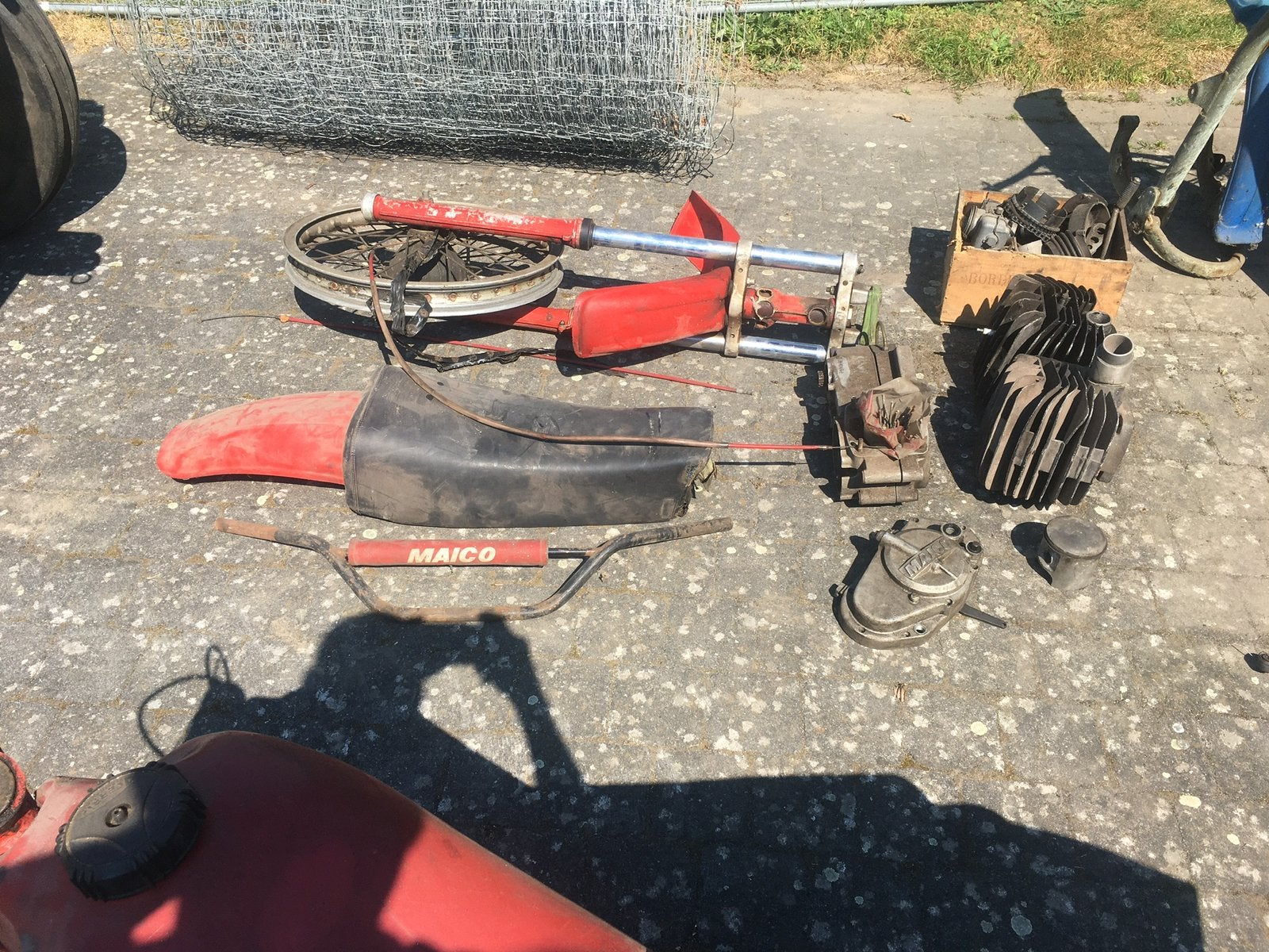 Maico crossmoto +-1980, Fietsen en Brommers, Ophalen, Gebruikt, Overige typen