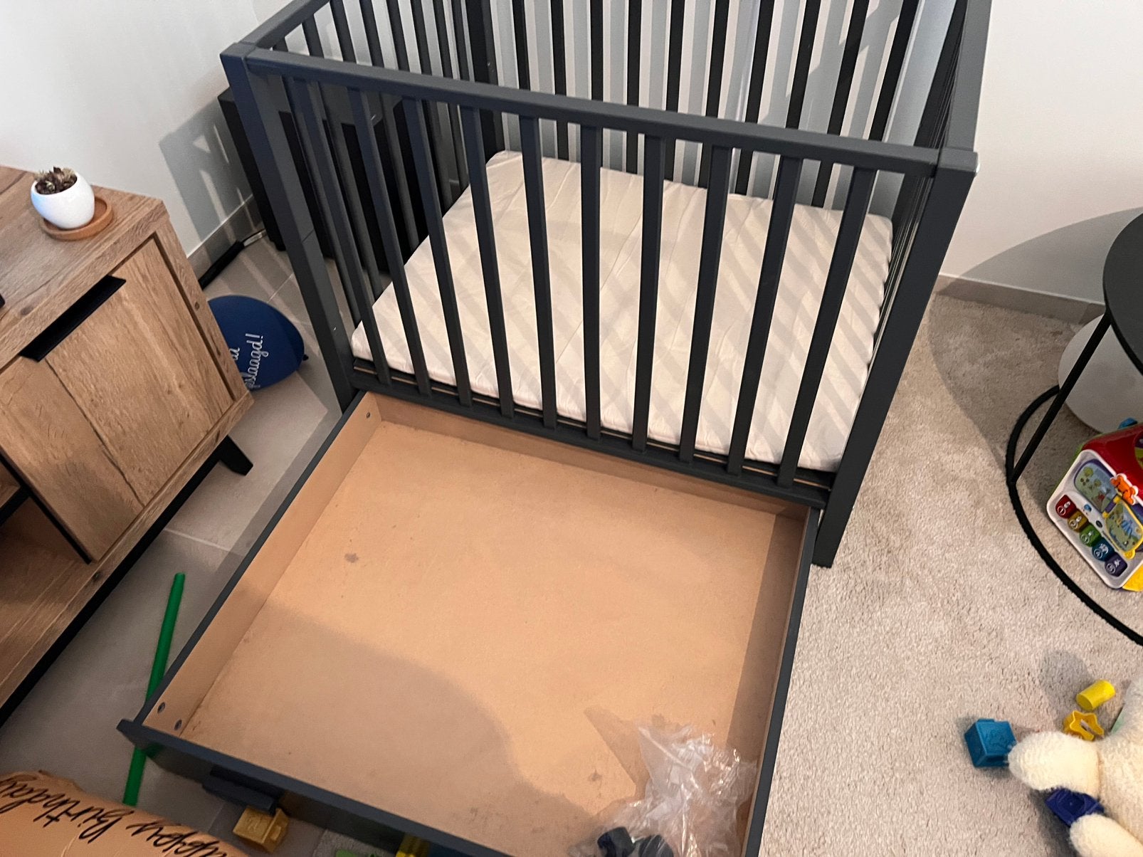 Babypark - Child wood, Enlèvement