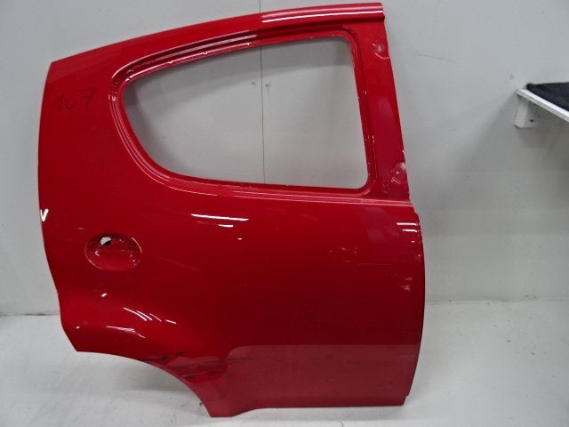 PORTIER RECHTS ACHTER Peugeot 107 (01-2005/05-2014), Gebruikt, Achter, Peugeot, Deur