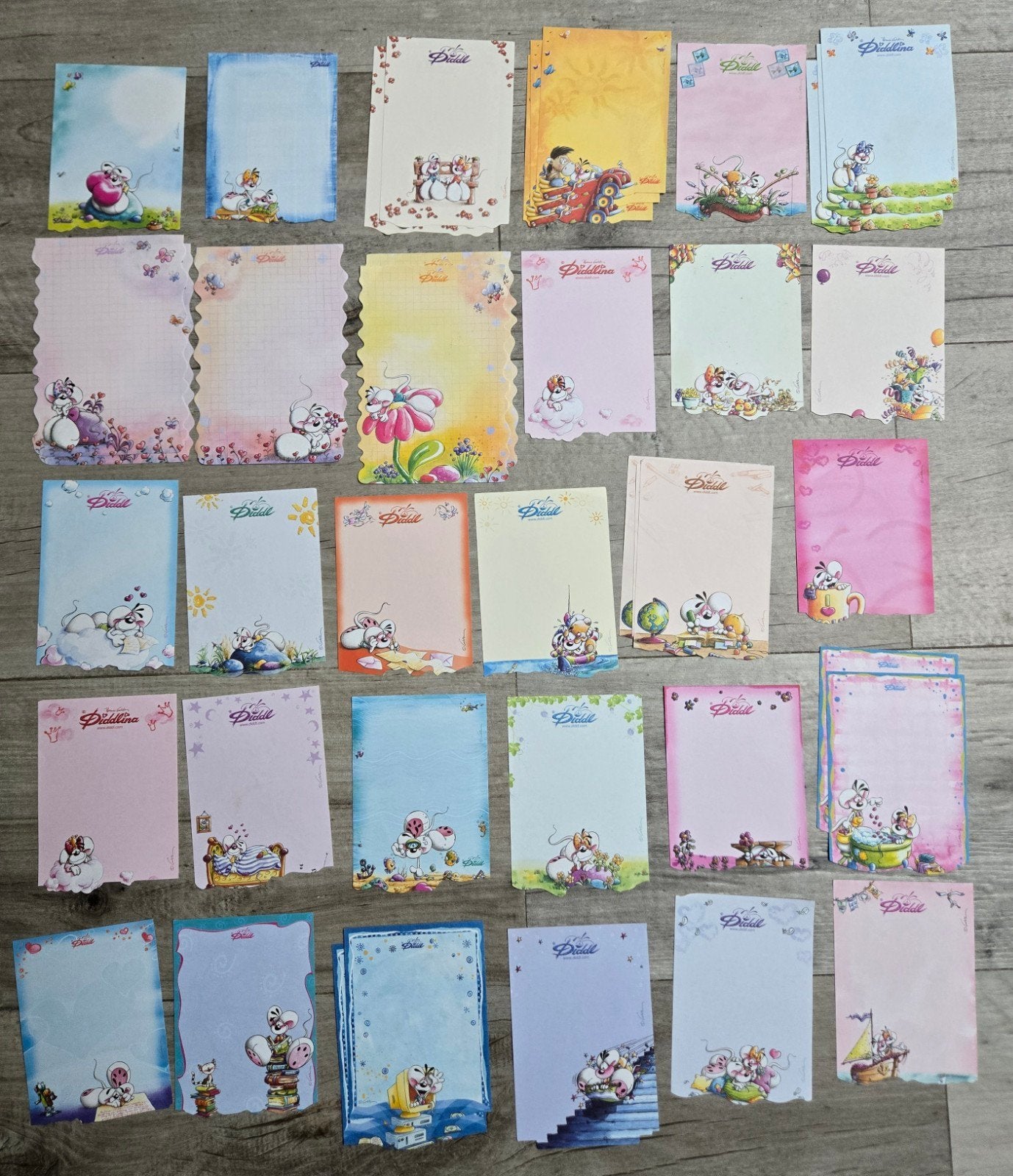 Didl papier, Verzamelen, Diddl, Ophalen
