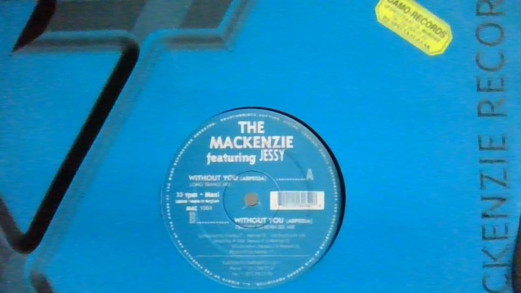 THE MACKENZIE FEAT. JESSY " WHITHOUT YOU ", Ophalen of Verzenden, Zo goed als nieuw, 12 inch, Techno of Trance