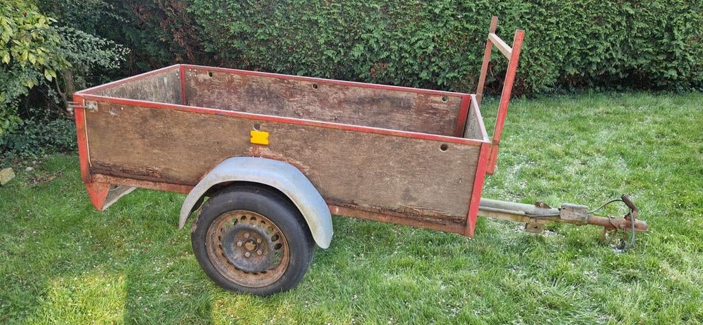 Trailer te restaureren (2m x 1m), Ophalen