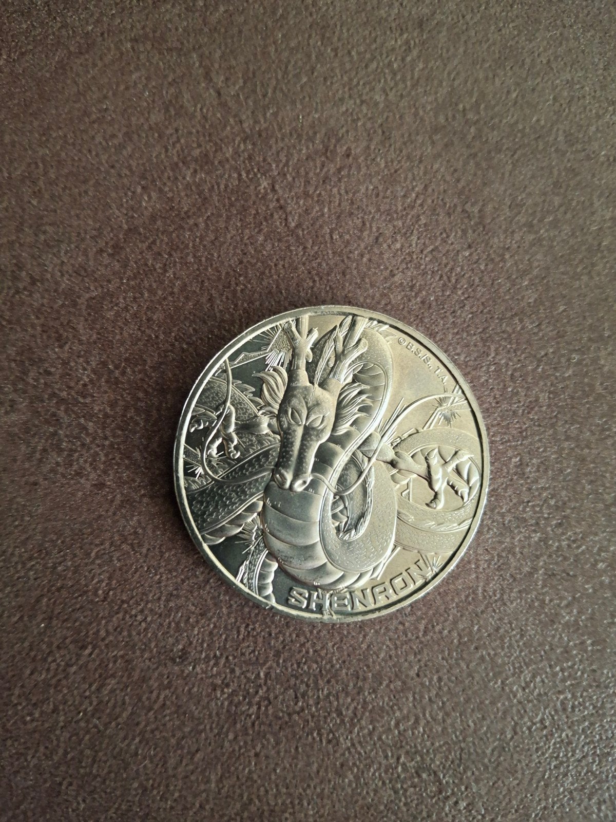 Dragonball Z - Jeton Shenron, Enlèvement ou Envoi, Plaqué argent, Monnaie en vrac