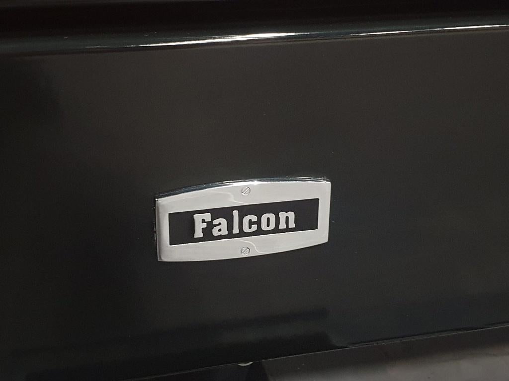 🔥Luxe Falcon Professional plus FX Fornuis 90cm zwart rvs, Ophalen, 60 cm of meer, Zo goed als nieuw, Energieklasse A of zuiniger