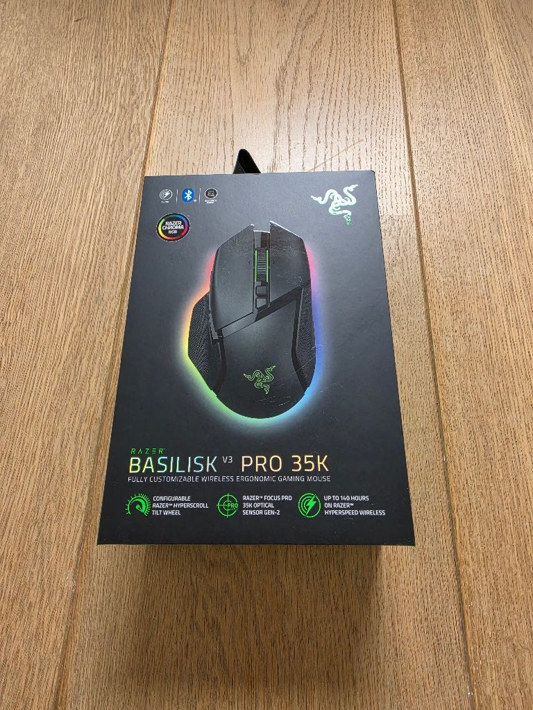 Souris sans fil Razer Basilisk V3 Pro 35K, Informatique & Logiciels, Souris, Souris, Enlèvement ou Envoi, Comme neuf, Razer